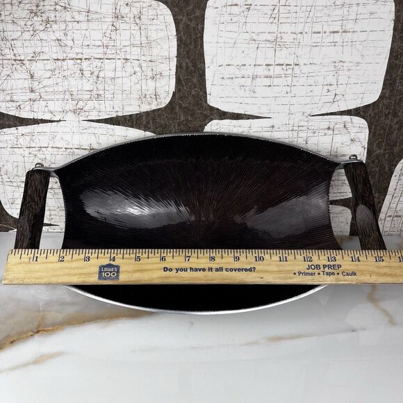 Zodax MCM Scandinavian Style Catch All Dish Fruit Bowl Centerpiece Home Decor - Picture 2 of 14